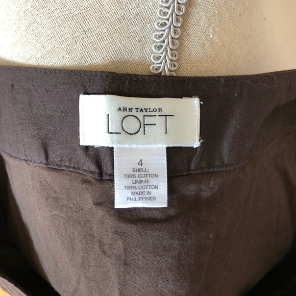 Brown LOFT Skirt - Picture 3 of 6